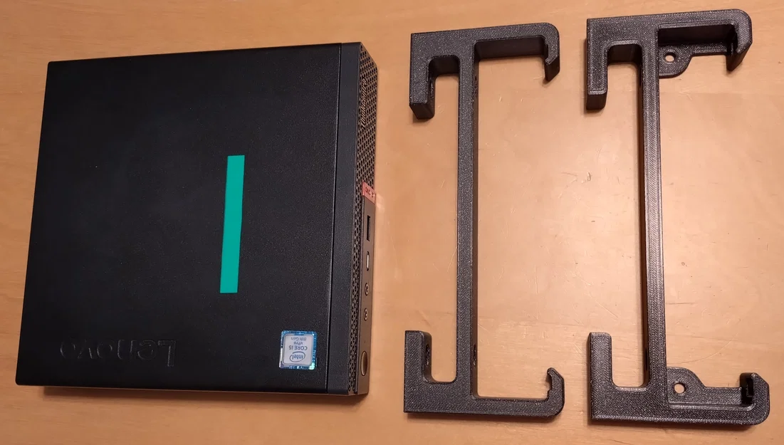 Giá đỡ Lenovo ThinkCentre Tiny M920q Gắn Dưới Bàn Có Offset - Image 6