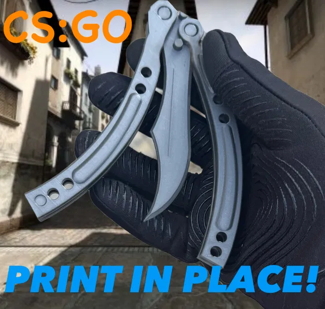 Dao Bướm CS:GO (In Một Lần Là Xài Được!) - Image 1