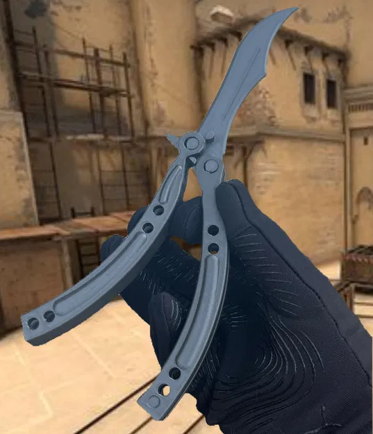 Dao Bướm CS:GO (In Một Lần Là Xài Được!) - Image 2