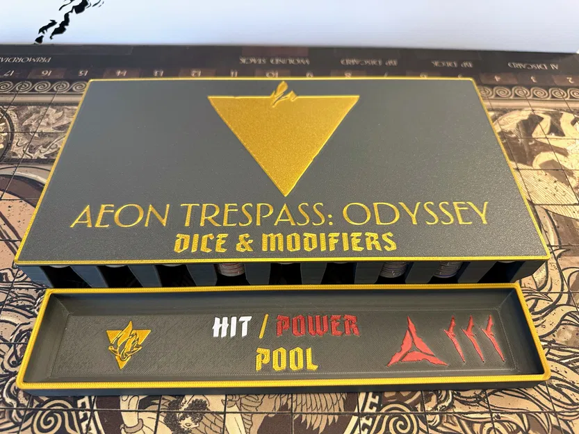 Aeon Trespass: Odyssey - Khay Lớn Đựng Tất Cả Token & Xúc Xắc - Image 6