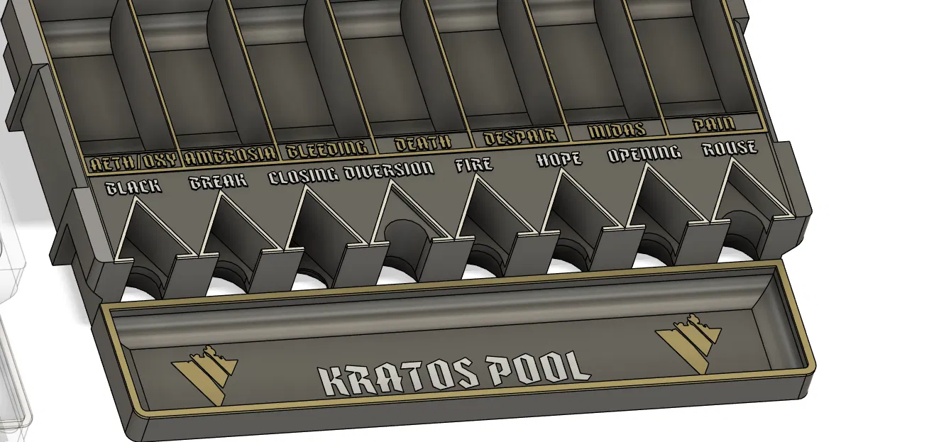 Aeon Trespass: Odyssey - Khay Lớn Đựng Tất Cả Token & Xúc Xắc - Image 8