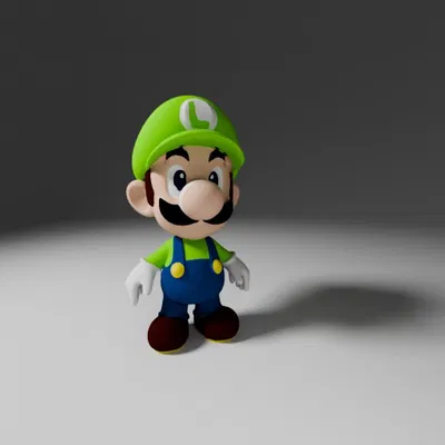 Mô hình Luigi dễ thương