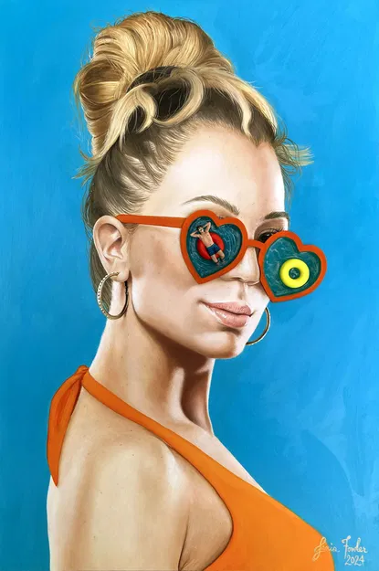 Chàng Trai Bé Nhỏ Trên Phao Bơi - Image 3