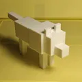 Mô Hình Chó Minecraft Tí Hon - Thumbnail 1