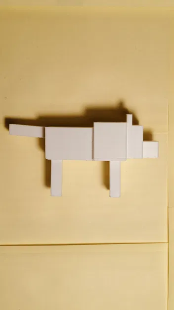 Mô Hình Chó Minecraft Tí Hon - Image 2