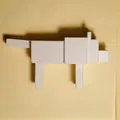 Mô Hình Chó Minecraft Tí Hon - Thumbnail 2