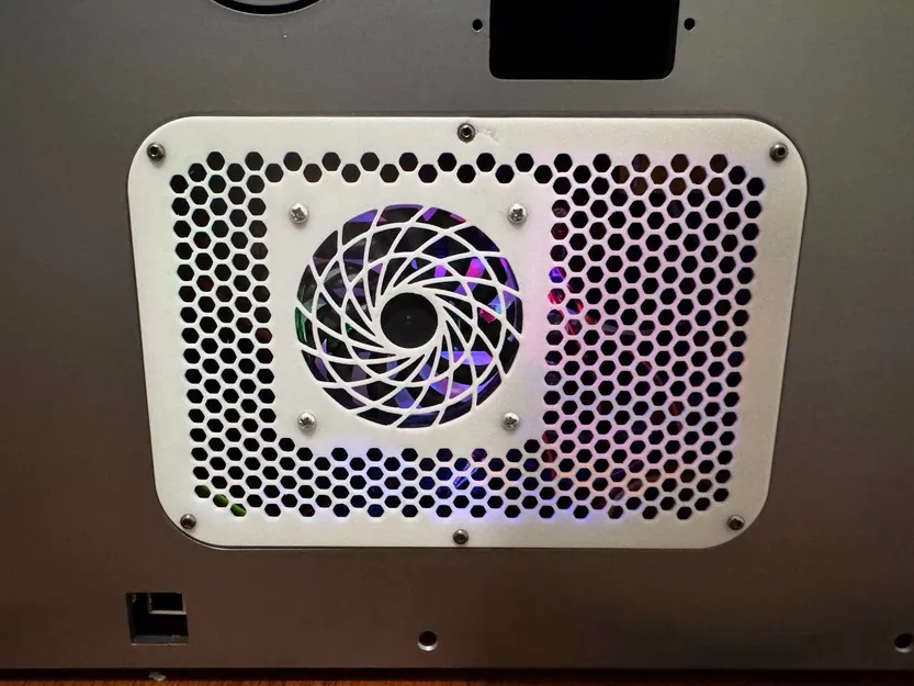 Vỏ Mainboard Qidi Plus 4 Cho Quạt 80mm Có Dẫn Khí Tập Trung & Lưới Quạt Noctua Hiệu Suất Cao - Image 1