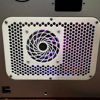 Vỏ Mainboard Qidi Plus 4 Cho Quạt 80mm Có Dẫn Khí Tập Trung & Lưới Quạt Noctua Hiệu Suất Cao