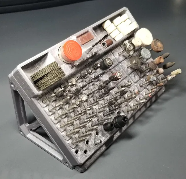 Khay Sắp Xếp Mũi Khoan Dremel - Image 1