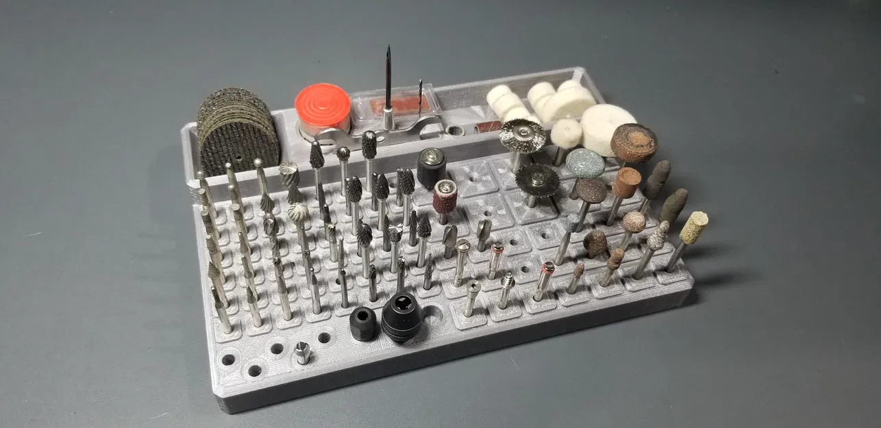 Khay Sắp Xếp Mũi Khoan Dremel - Image 2