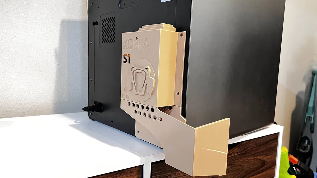 Khay chứa rác filament Anycubic Kobra S1 REMIX Combo kèm ống dẫn khí - Image 2