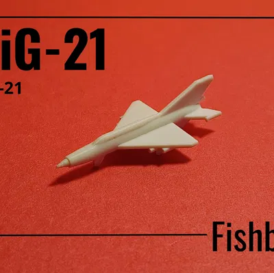 MIG-21 Fishbed: Máy bay tiêm kích vi mô in liền