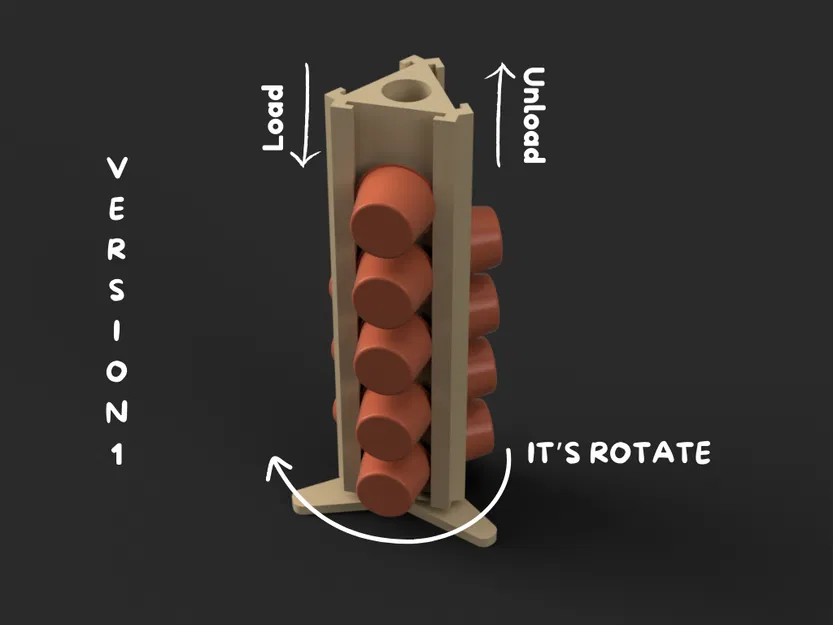 Giá Đỡ Cà Phê Xoay - Phiên Bản 2 - Image 1