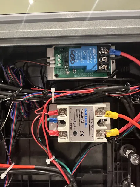 Hướng dẫn lắp bộ sưởi AC 115V/220V cho Creality K1 hoặc máy in Klipper - Image 5