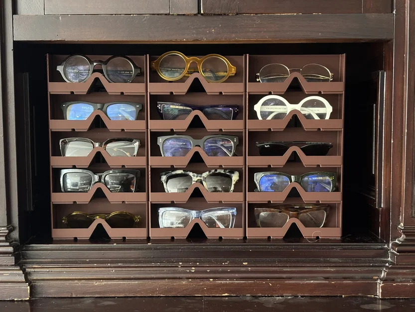 Giá Đựng Kính Mắt/Kính Râm Xếp Chồng Gridfinity - Image 2