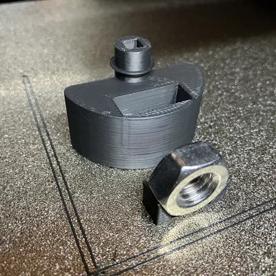 Đối trọng có đai ốc M10 và mặt phẳng cho robot STYR-01