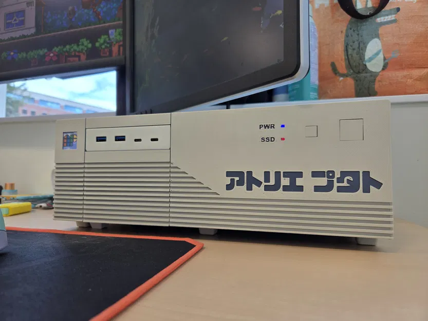 Vỏ Máy Tính Mini-ITX Phong Cách Retro - Image 1