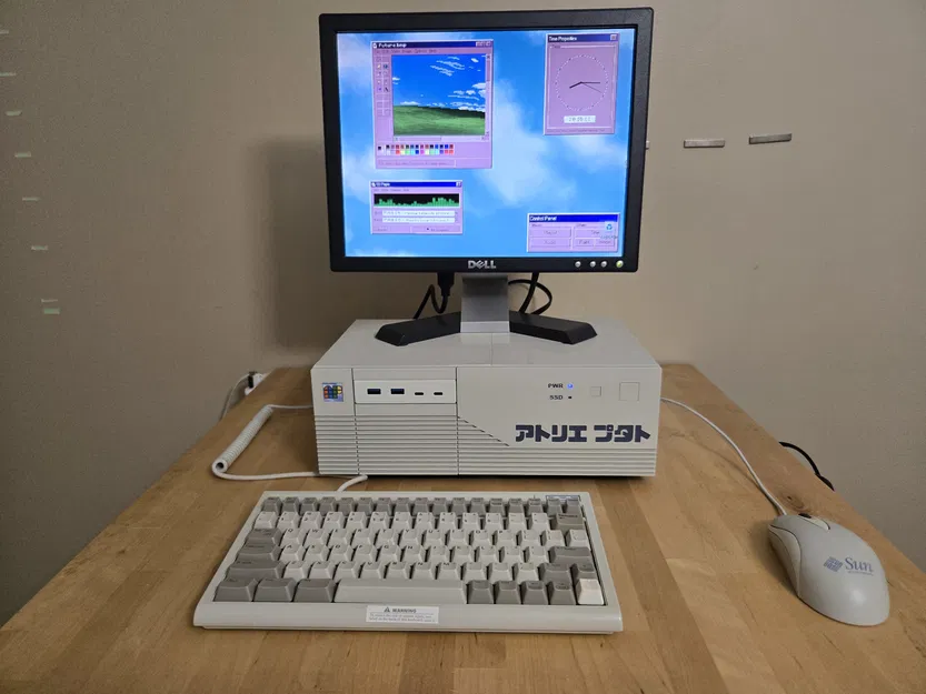 Vỏ Máy Tính Mini-ITX Phong Cách Retro - Image 3