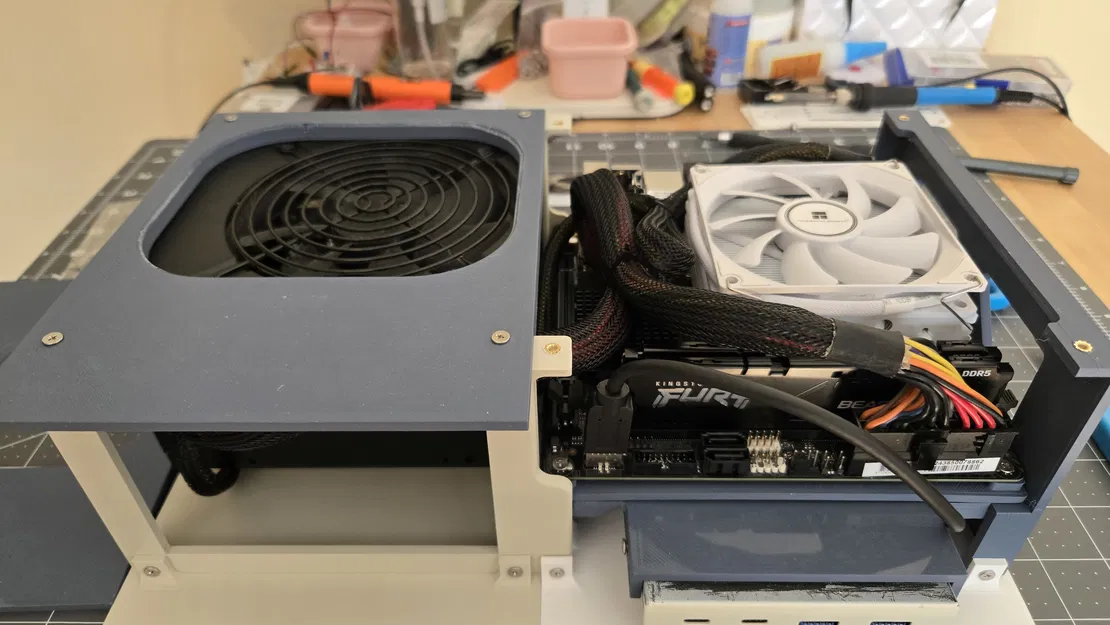 Vỏ Máy Tính Mini-ITX Phong Cách Retro - Image 4