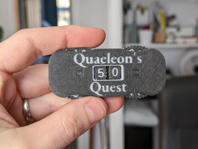 Bánh Xe Theo Dõi Sức Mạnh / Máu cho Board Game, In 3D Hoàn Toàn Không Cần Hỗ Trợ - Image 2