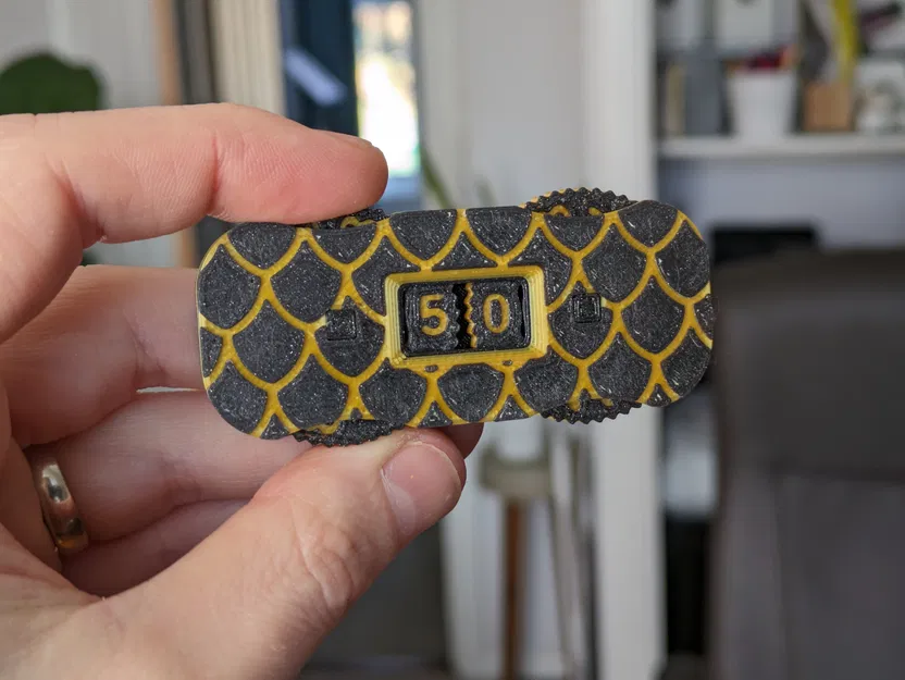 Bánh Xe Theo Dõi Sức Mạnh / Máu cho Board Game, In 3D Hoàn Toàn Không Cần Hỗ Trợ - Image 3