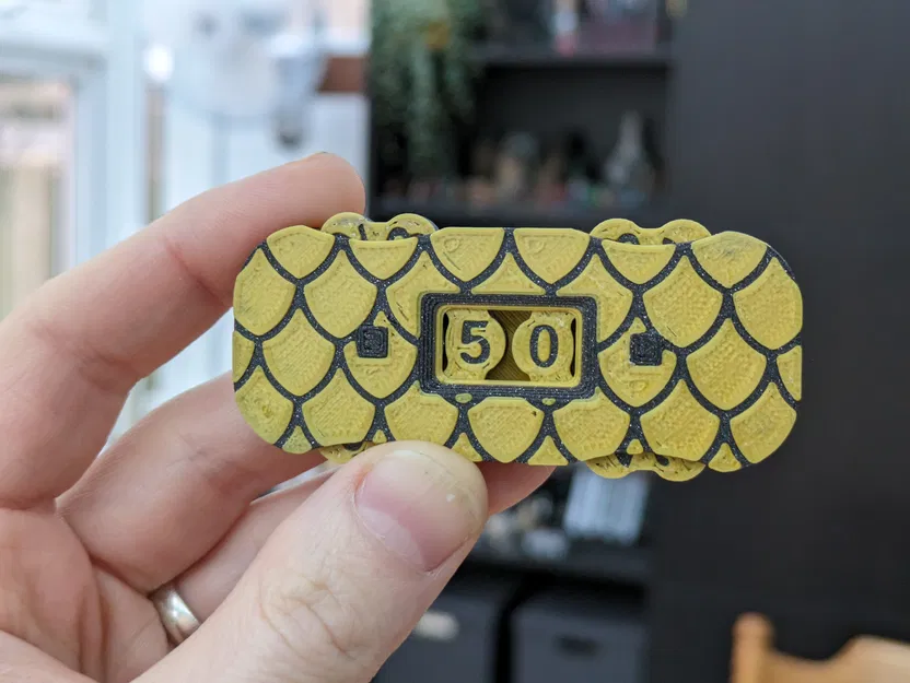 Bánh Xe Theo Dõi Sức Mạnh / Máu cho Board Game, In 3D Hoàn Toàn Không Cần Hỗ Trợ - Image 6