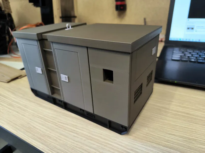 Mô Hình Máy Dầu Diesel Tỉ Lệ 1/10 - Image 2