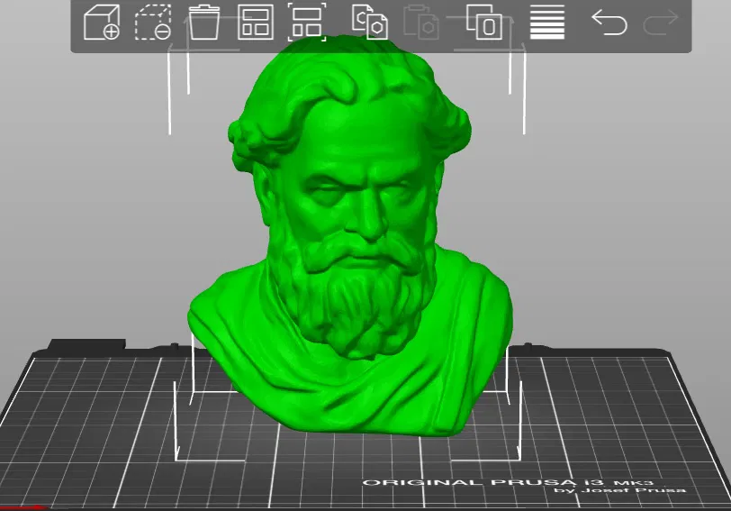 Mô hình Chân dung Socrates - Image 2