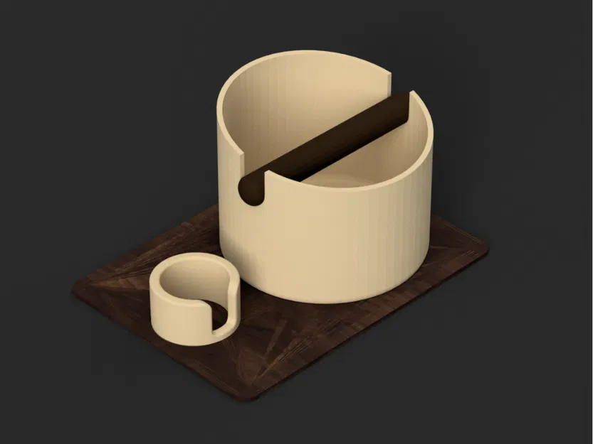 Hộp Đựng Cặn Cà Phê & Chân Đế Portafilter Cao Cấp - Image 2