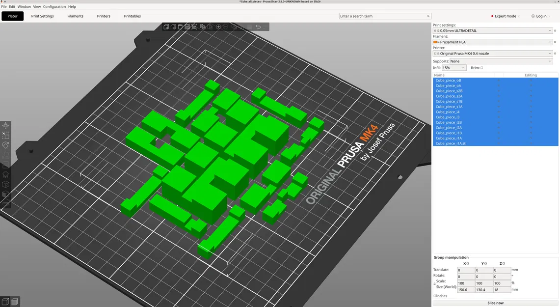 Khối Lập Phương Kumiki - Mô hình in 3D - Image 4