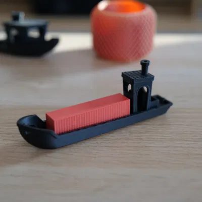 Benchy Chở Container