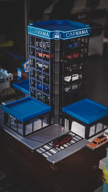 Carvana (Tỷ lệ 1:64) Showroom Cất giữ Xe Hot Wheels - Image 3
