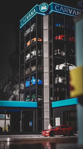 Carvana (Tỷ lệ 1:64) Showroom Cất giữ Xe Hot Wheels - Image 4