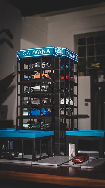 Carvana (Tỷ lệ 1:64) Showroom Cất giữ Xe Hot Wheels - Image 6
