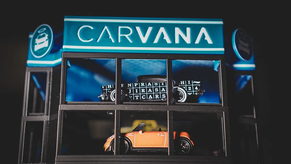 Carvana (Tỷ lệ 1:64) Showroom Cất giữ Xe Hot Wheels - Image 11