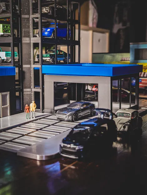 Carvana (Tỷ lệ 1:64) Showroom Cất giữ Xe Hot Wheels - Image 13
