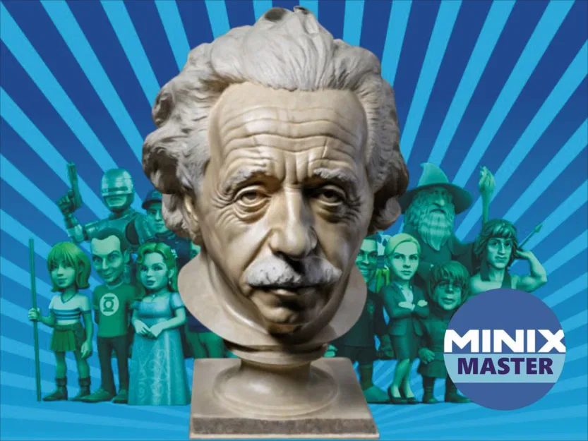 Tượng bán thân Albert Einstein - Image 1