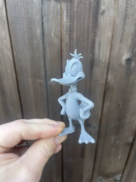 Vịt Daffy Looney Tunes - Mô Hình 3D - Image 3