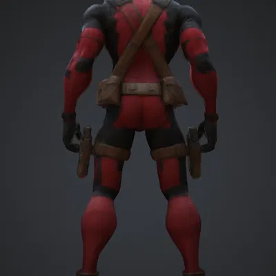 Mô hình 3D Deadpool