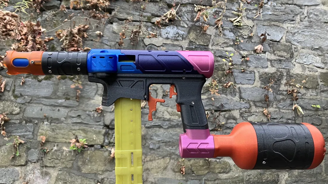 'Amoeba' Brushless Foam Dart Blaster - Image 1