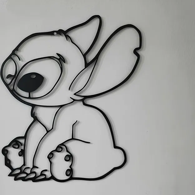 Trang trí tường Stitch và Angel - Image 2