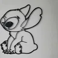 Trang trí tường Stitch và Angel - Thumbnail 2