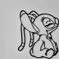 Trang trí tường Stitch và Angel - Thumbnail 3