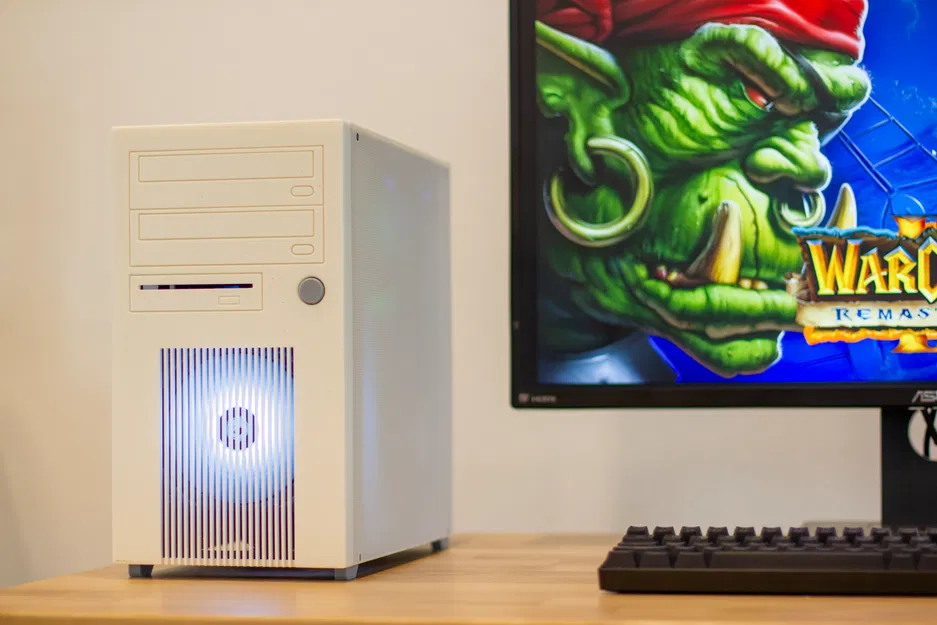 Thùng máy SUG-FreeBeam-ATX-RetroSleeper: Tự in 3D theo phong cách "sleeper" - Image 1