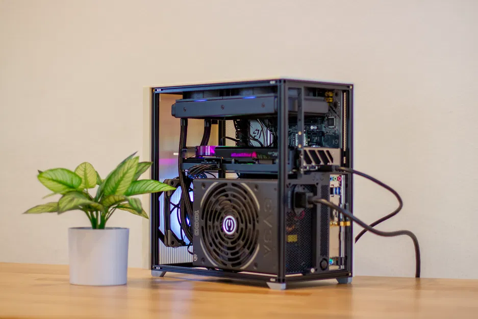 Thùng máy SUG-FreeBeam-ATX-RetroSleeper: Tự in 3D theo phong cách "sleeper" - Image 2