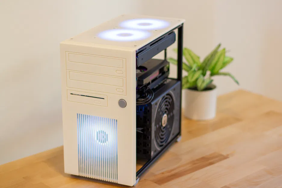 Thùng máy SUG-FreeBeam-ATX-RetroSleeper: Tự in 3D theo phong cách "sleeper" - Image 3