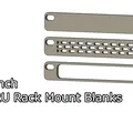 Tấm Che Rack Mount 1/2U 6 inch - Thumbnail 1