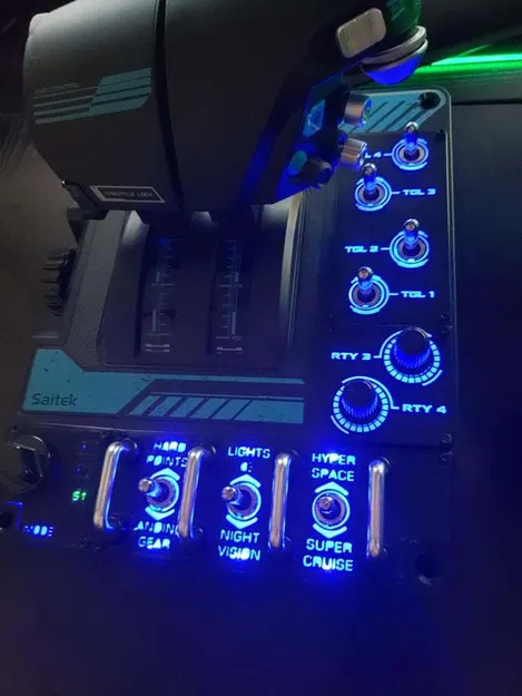 Mặt bảng điều khiển x56 HOTAS cho Elite: Dangerous - Image 2