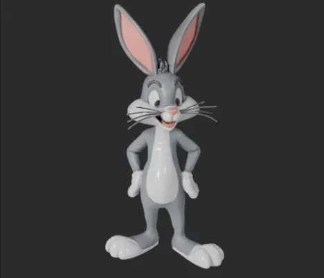 Mô Hình Bugs Bunny Looney Tunes - Image 1