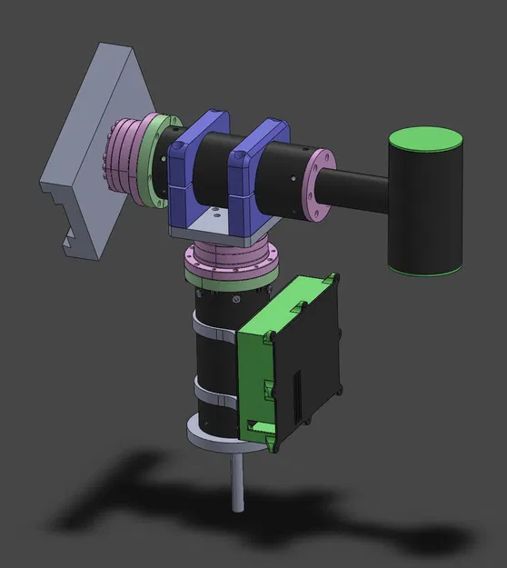 Đầu Gắn Kính Thiên Văn Harmonic Drive - Image 1